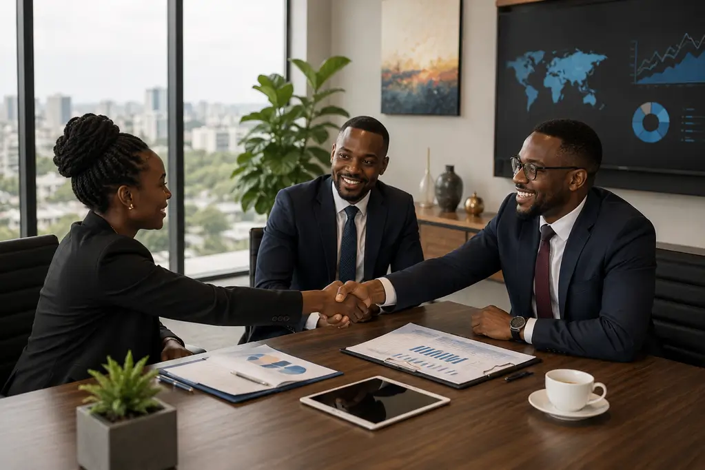 Money lending business in Uganda at Guta